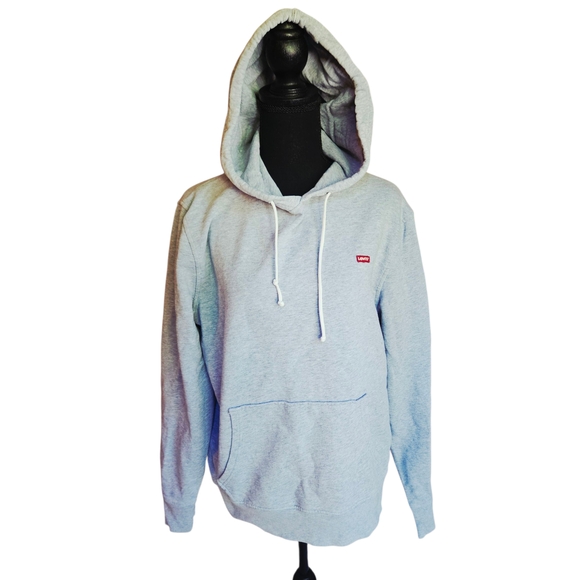 Levi Strauss Gray Men's Hoodie Size M - Picture 1 of 6